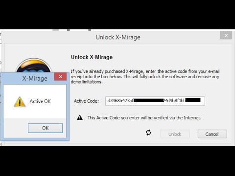 x mirage crack pc password